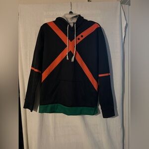 Bakugo Anime Non Gender Sweatshirt Hoodie size Small